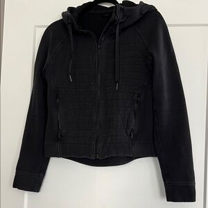 Lululemon Women's Black Hooded Jacket